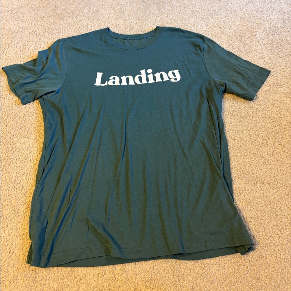 Amazon Men's Green Landing Tee